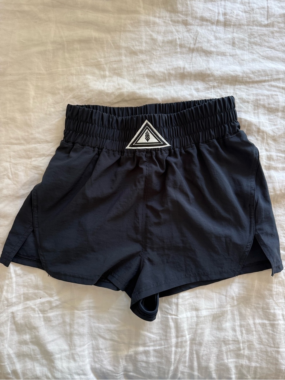 Free people FP Movement Next Round Shorts black high rise size S